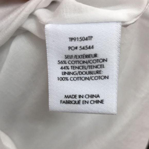 NWT,Derek Lam10Crosby
Ruched Pleated Stretch-Linen - Picture 15 of 16